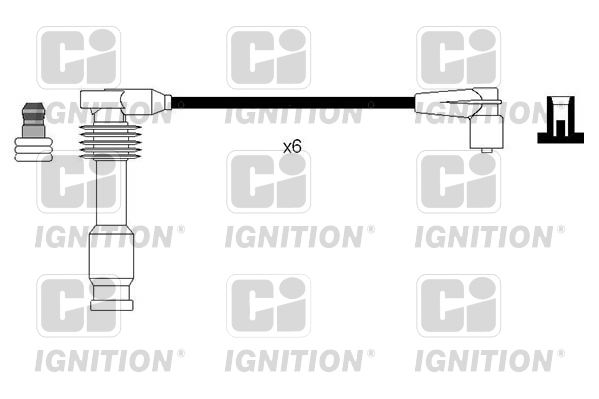 QUINTON HAZELL Комплект проводов зажигания XC1212